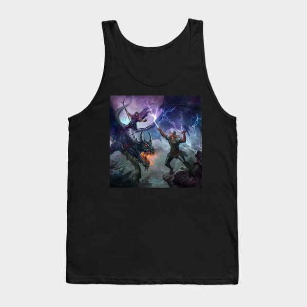 Lightning Sword Tank Top by AlanLathwell